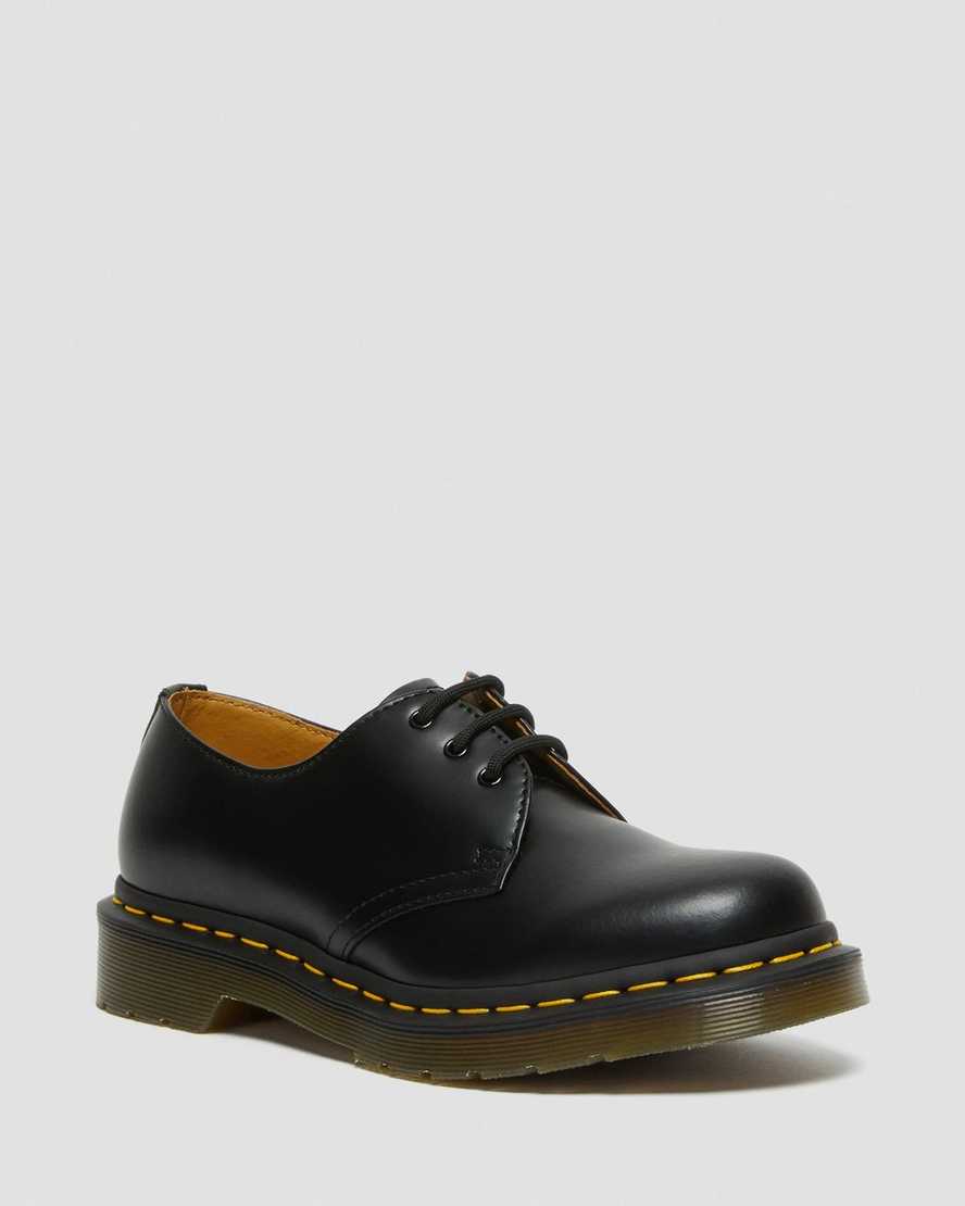 Dr Martens Oxford Shoes Women's 1461 Smooth Leather Black | Malaysia 71593-VUHY